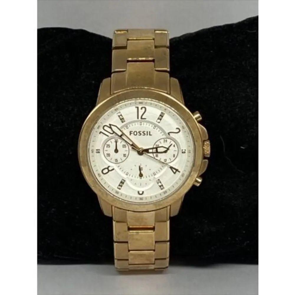 Fossil Gwynn ES4035 Women's Stainless Steel Analog Dial Quartz Wrist Watch VK350